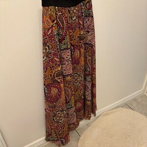 LuLaRoe Multicolor Paisley Maxi Skirt
